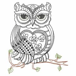 Blackwork Owls 3 10(Sm) machine embroidery designs