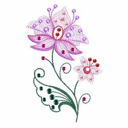 Crystal Jacobean Floral 02