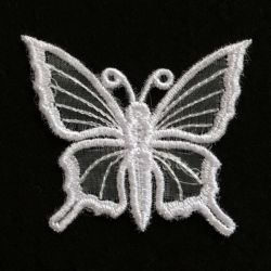 3D Organza Butterfly 04 machine embroidery designs