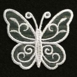 3D Organza Butterfly 06 machine embroidery designs