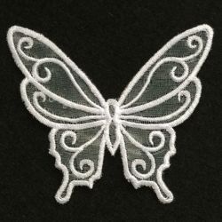 3D Organza Butterfly 07 machine embroidery designs