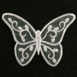 3D Organza Butterfly 11 machine embroidery designs