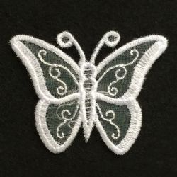 3D Organza Butterfly 12 machine embroidery designs