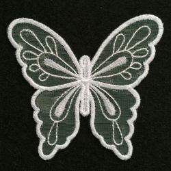 3D Organza Butterfly 13 machine embroidery designs