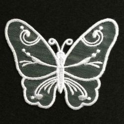 3D Organza Butterfly 17 machine embroidery designs