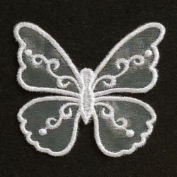 3D Organza Butterfly 20 machine embroidery designs