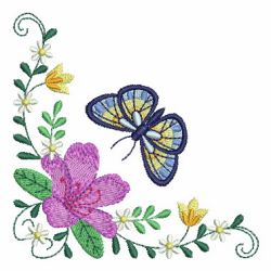 Delightful Butterfly Corner 2 02 machine embroidery designs