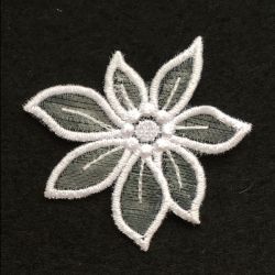 3D Organza Flower 12 machine embroidery designs