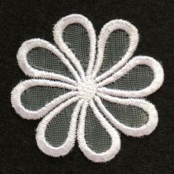 3D Organza Flower 13 machine embroidery designs