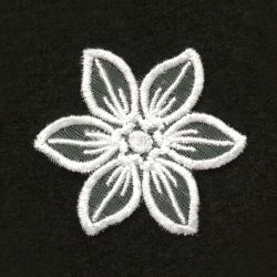 3D Organza Flower 20 machine embroidery designs