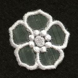 3D Organza Flower 22 machine embroidery designs