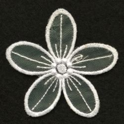 3D Organza Flower 25 machine embroidery designs