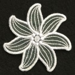 3D Organza Flower 27 machine embroidery designs