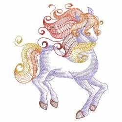 Rippled Horses 14(Md) machine embroidery designs