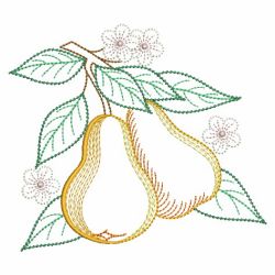 Vintage Fruit 02(Md) machine embroidery designs