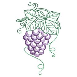 Vintage Fruit 09(Sm) machine embroidery designs