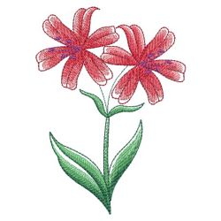 Watercolor Fall Flowers 08(Lg) machine embroidery designs
