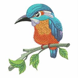 Birds On Branches 02(Lg) machine embroidery designs