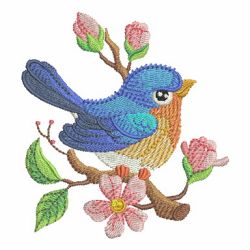 Birds On Branches 04(Sm) machine embroidery designs