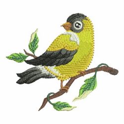Birds On Branches 05(Lg) machine embroidery designs