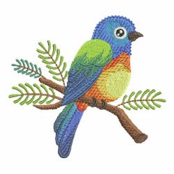 Birds On Branches 2 02(Lg) machine embroidery designs