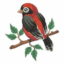 Birds On Branches 2 03(Lg) machine embroidery designs