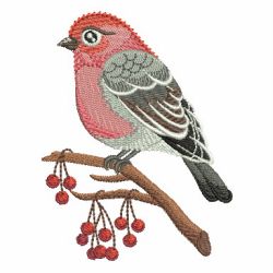 Birds On Branches 2 05(Lg) machine embroidery designs