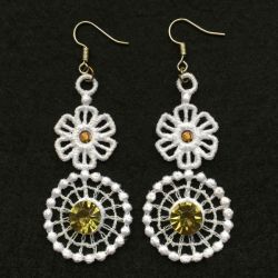 FSL Crystal Earrings 2 09 machine embroidery designs
