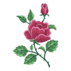 Romantic Roses 03 machine embroidery designs