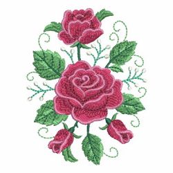 Romantic Roses 05 machine embroidery designs