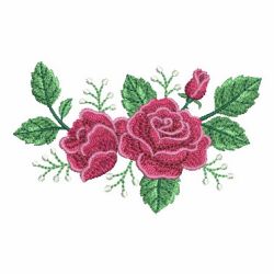 Romantic Roses 07 machine embroidery designs