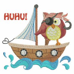 Ships Ahoy 01 machine embroidery designs