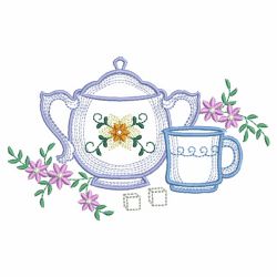 Vintage Tea Time 2 04(Md) machine embroidery designs