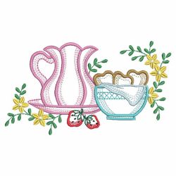 Vintage Tea Time 2 06(Sm) machine embroidery designs