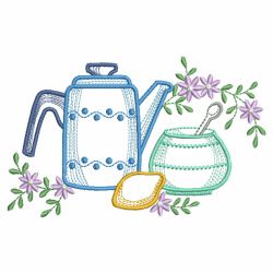 Vintage Tea Time 2 10(Lg) machine embroidery designs
