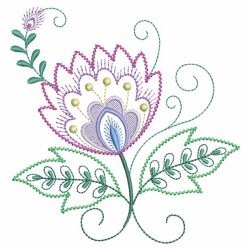 Vintage Jacobean Floral 4 03(Lg) machine embroidery designs