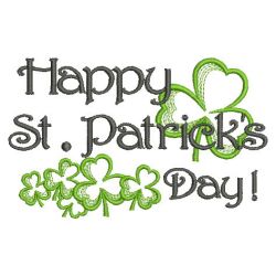 St.Patricks Day 04(Lg) machine embroidery designs