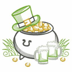 St.Patricks Day 08(Md) machine embroidery designs