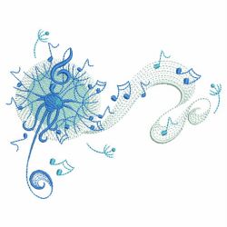 Musical Dreams 03(Sm) machine embroidery designs