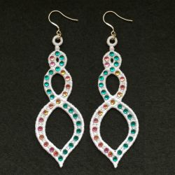 FSL Crystal Earrings 3 02 machine embroidery designs