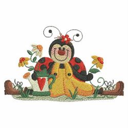 Lively Ladybugs 3 02 machine embroidery designs