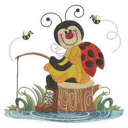 Lively Ladybugs 3 04 machine embroidery designs