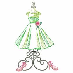 Stylish Fashion 04(Md) machine embroidery designs