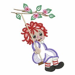 Spring Ragdolls 2 08 machine embroidery designs