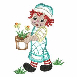 Spring Ragdolls 2 09 machine embroidery designs