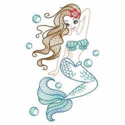 Vintage Mermaids 02(Sm) machine embroidery designs