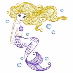 Vintage Mermaids 05(Md) machine embroidery designs