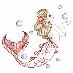 Vintage Mermaids 09(Lg) machine embroidery designs