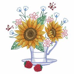 Teacup In Bloom 2 09(Lg) machine embroidery designs