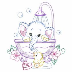 Vintage Bathing Cuties 2(Md) machine embroidery designs